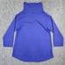 Soft Surroundings Pullover Womens Medium Blue Oversized Chic Lagenlook Tunic