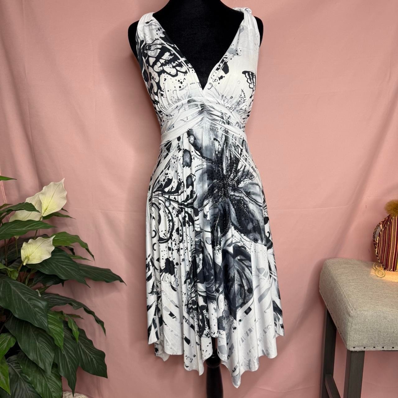 Deadstock Crimson Ivy Dress 1X