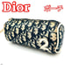 Christian Dior Dior Pouch Trotter Navy 1206