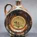Brush McCoy 1924 Vintage Art Pottery Brown Onyx Blended Jug Time Clock Working