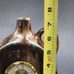 Brush McCoy 1924 Vintage Art Pottery Brown Onyx Blended Jug Time Clock Working