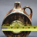 Brush McCoy 1924 Vintage Art Pottery Brown Onyx Blended Jug Time Clock Working