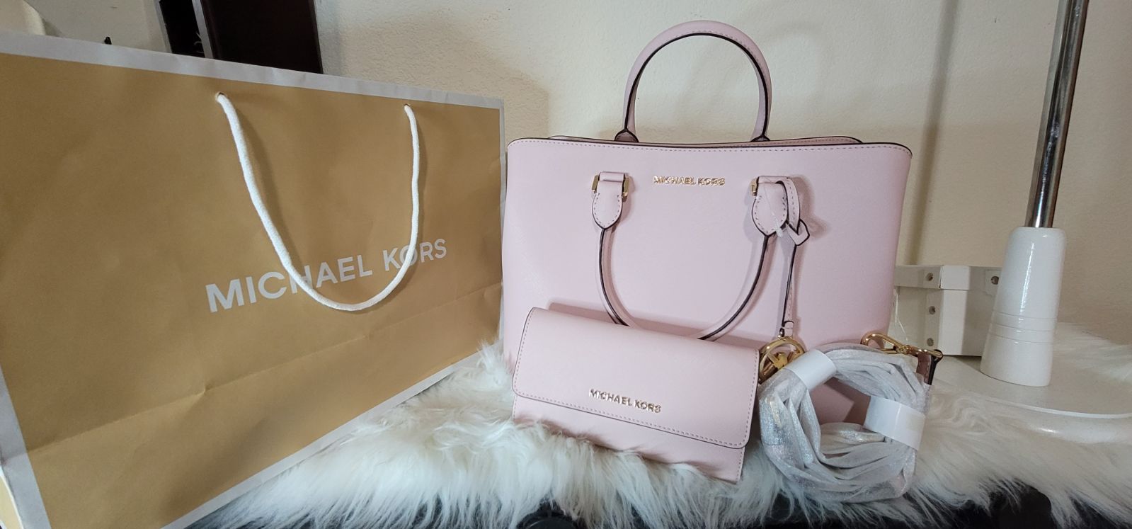 Michael Kors Satchel and Wallet Set