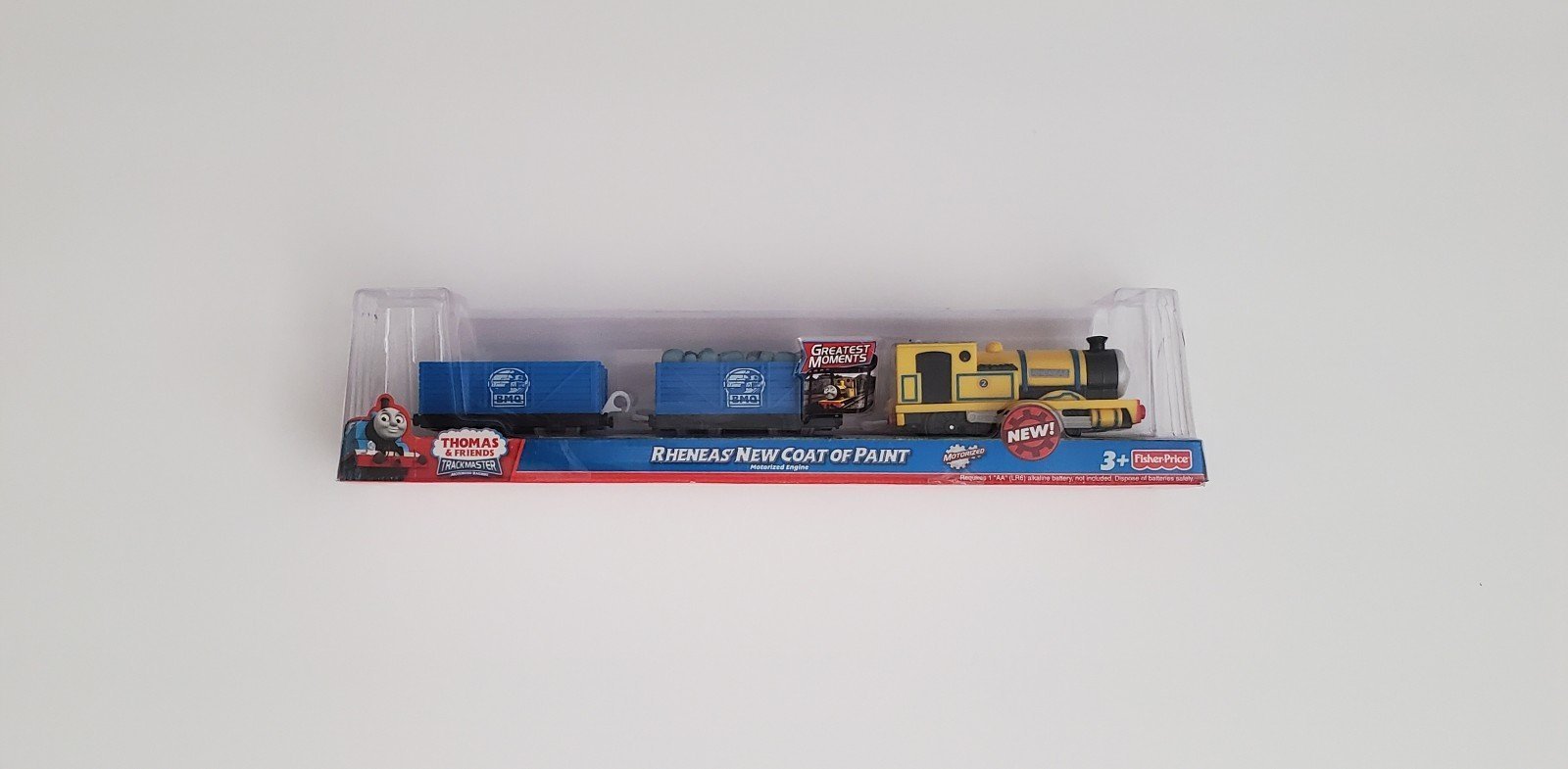 2012 Fisher-Price Thomas & Friends Trackmaster Rheneas' New Coat of Paint