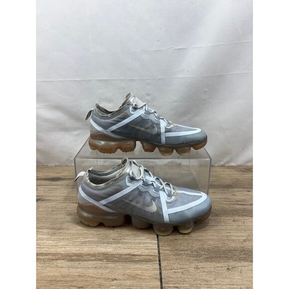 Nike Shoes Air VaporMax 2019 GS Gray Round Toe Youth 7 Women's 8.5 AJ2617-001