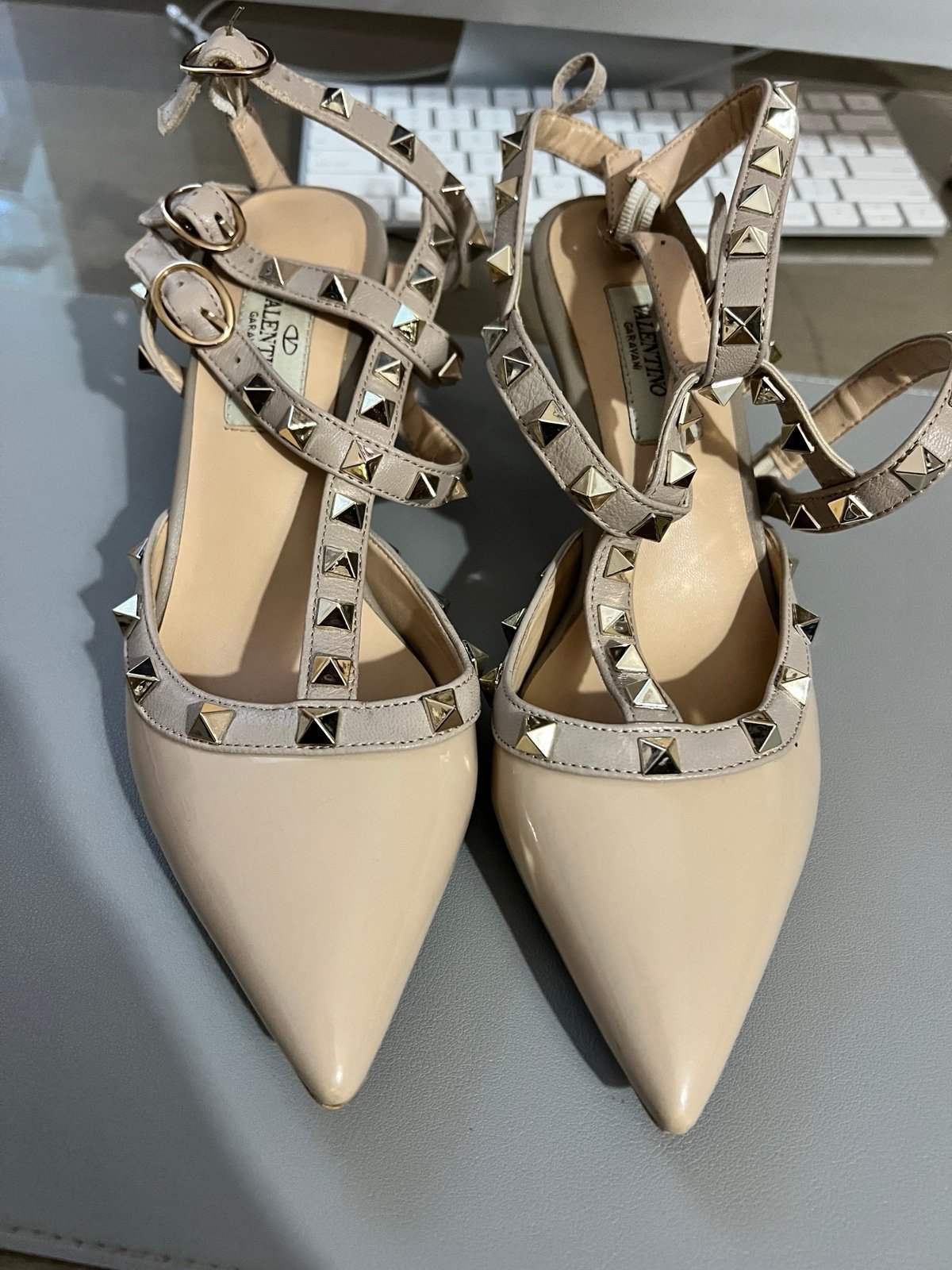 Studded Heels