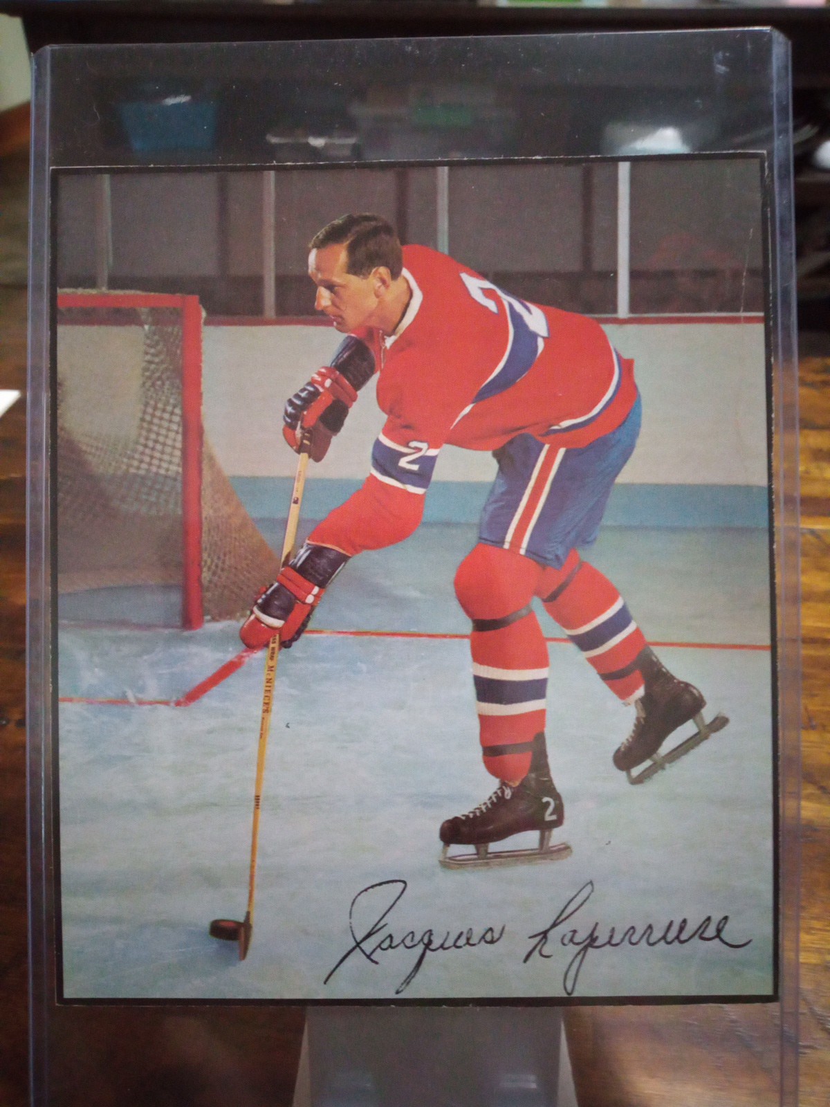 1966-67 POST CEREAL Hockey Tips JACQUES LAPERRIERE photo