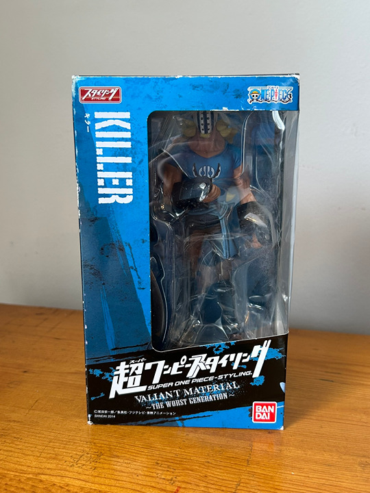 Super One Piece Styling Valiant Material The Worst Generation Killer Figure