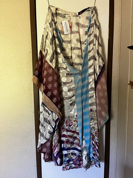 NWT Kantha Bae Silk Jumpsuit