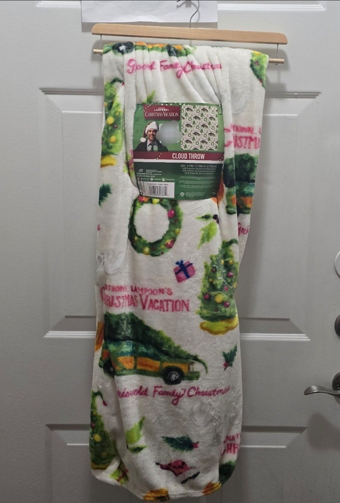 National Lampoons Christmas Vacation Griswold Throw Blanket