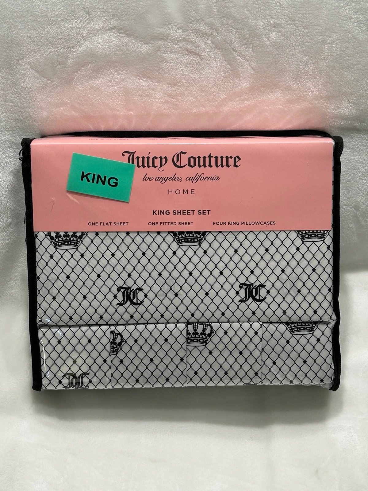 Juicy Couture King Sheet Set