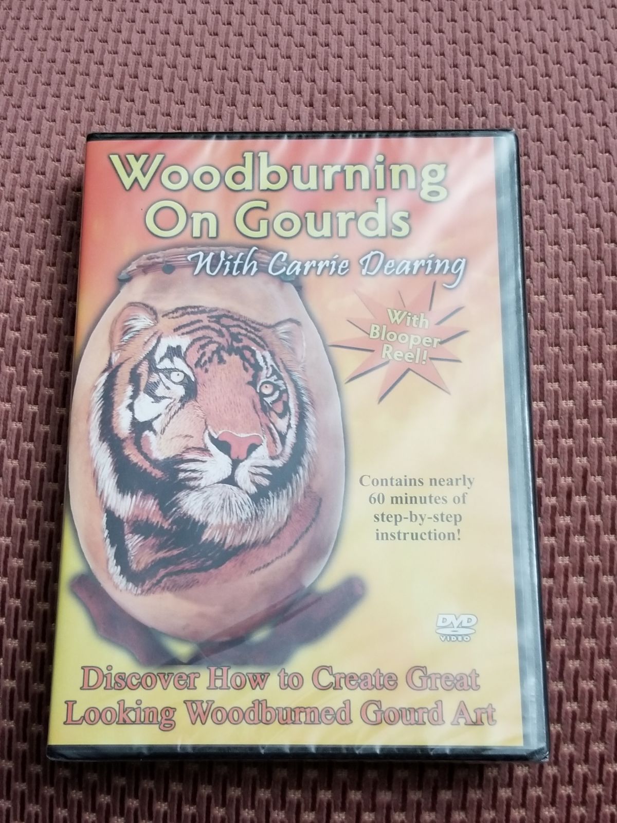 Woodburning on Gourds w/ Carrie Dearing