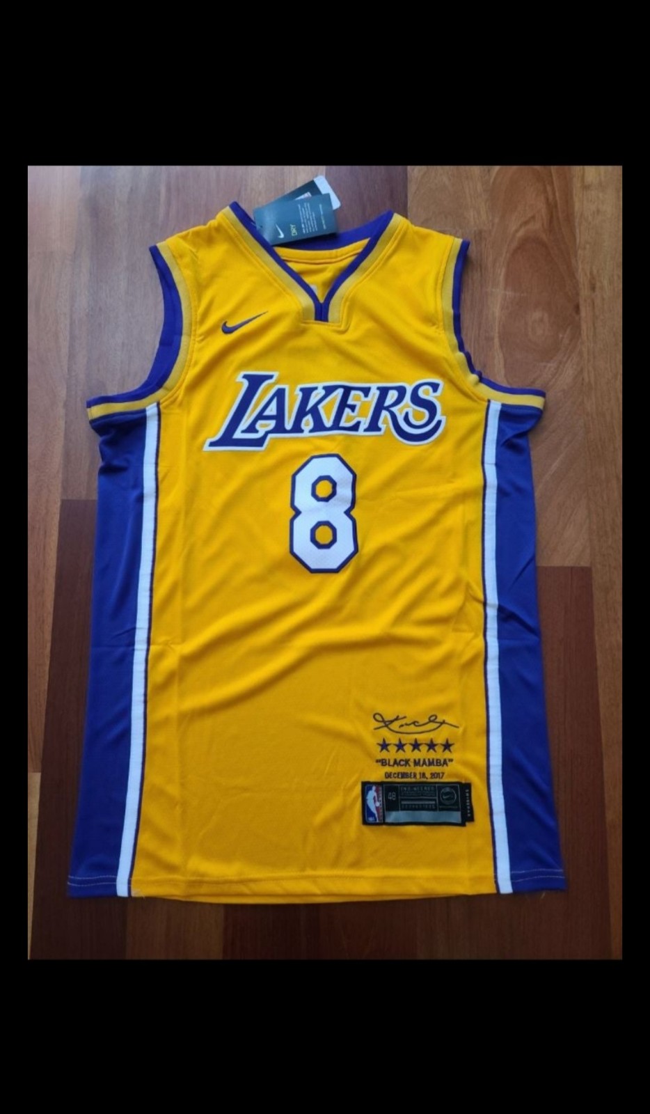 Kobe Bryant Lakers NBA basketball Jersey