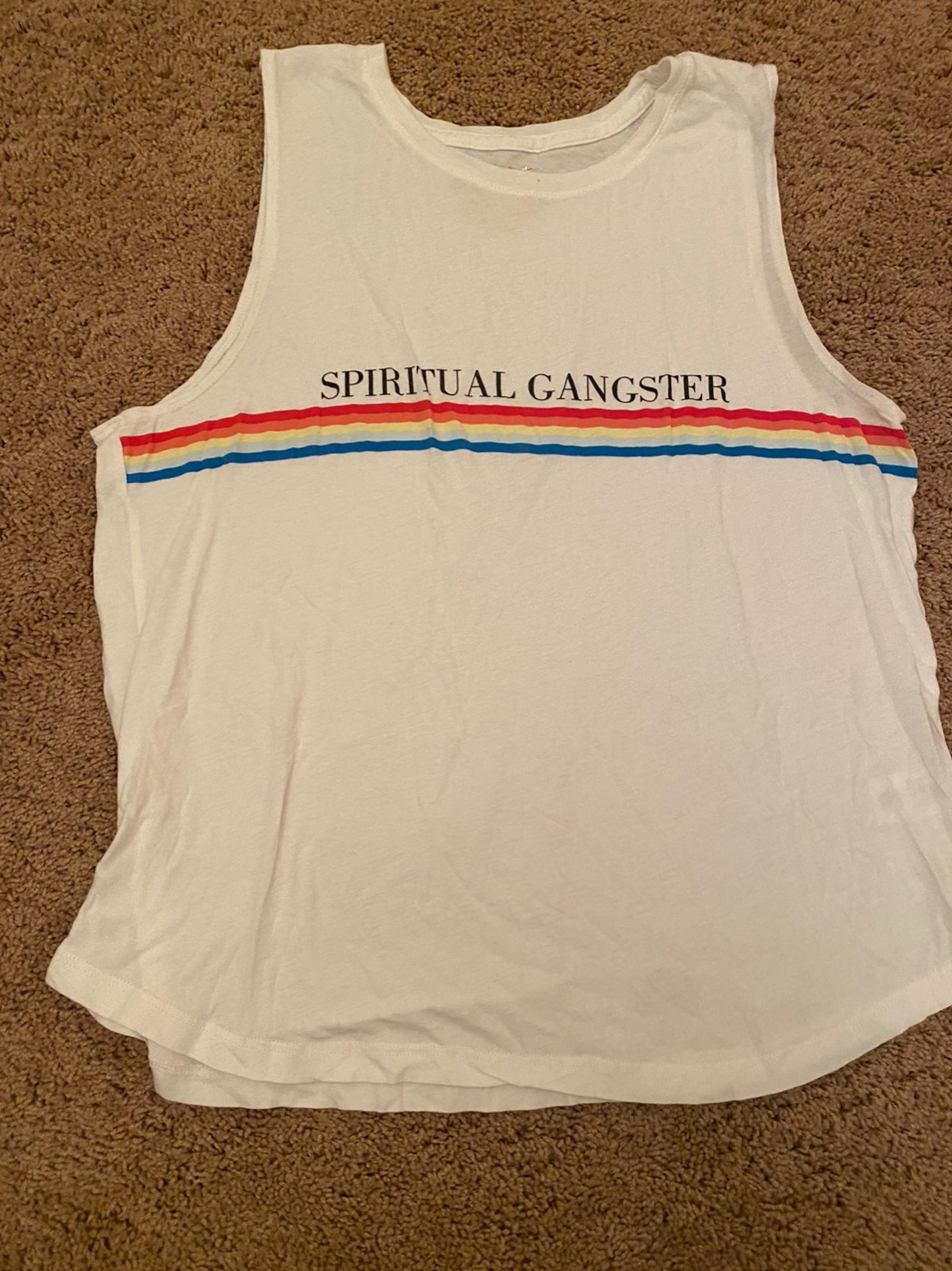 spiritual gangster tank top