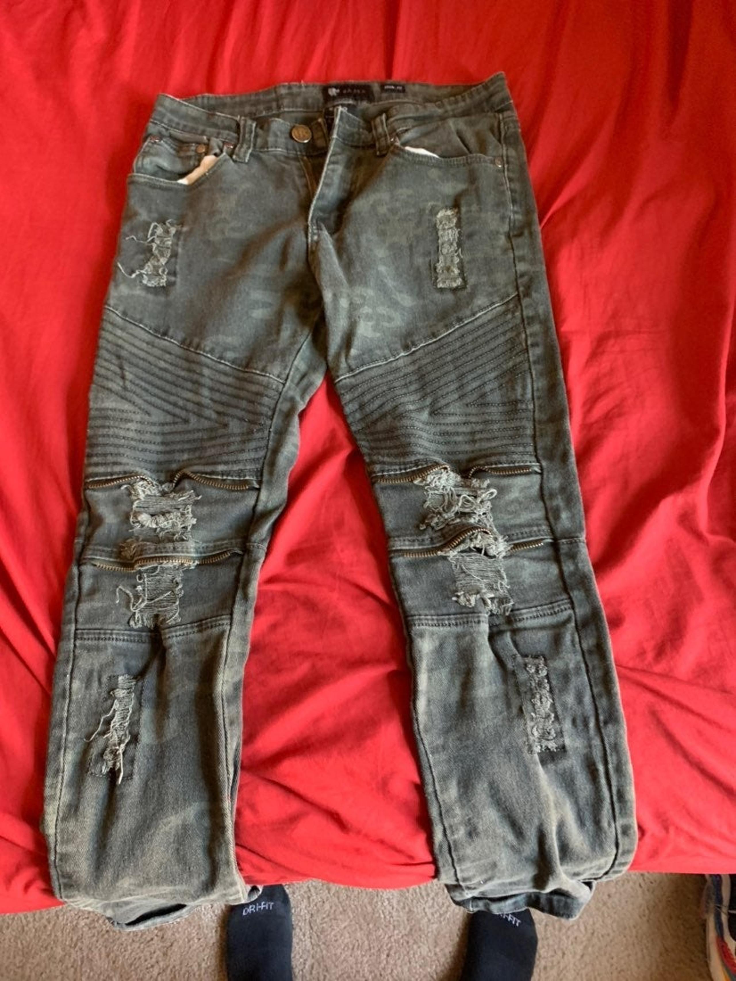Army skinny denim jeans from Rue21