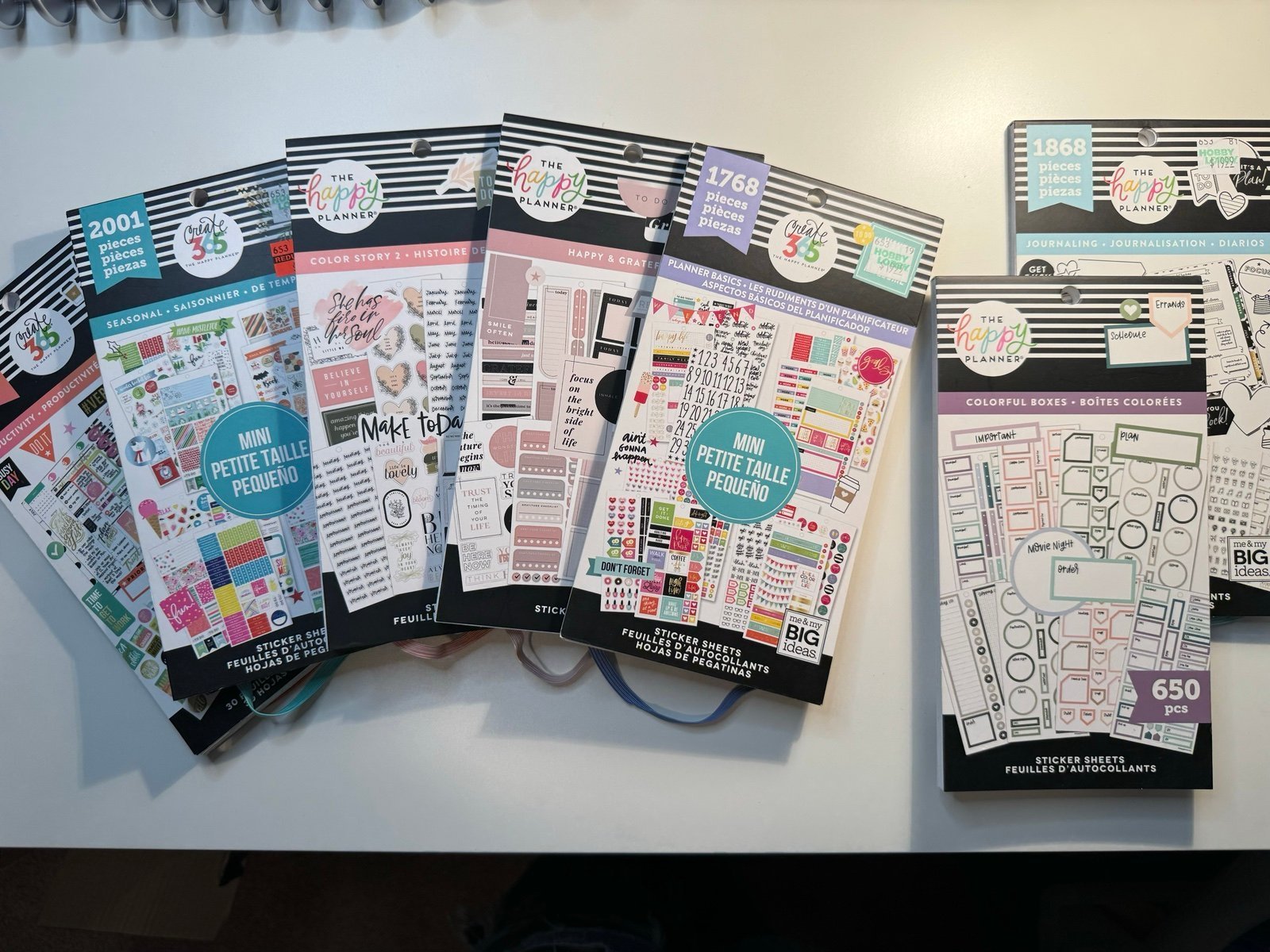 Happy Planner Sticker Bundle