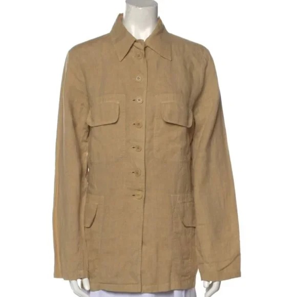 Etro Long Sleeve Button-Up Top