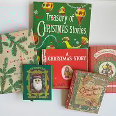 Christmas Books - 6 Book Vintage Collection (Condition Poor to Excellent)
