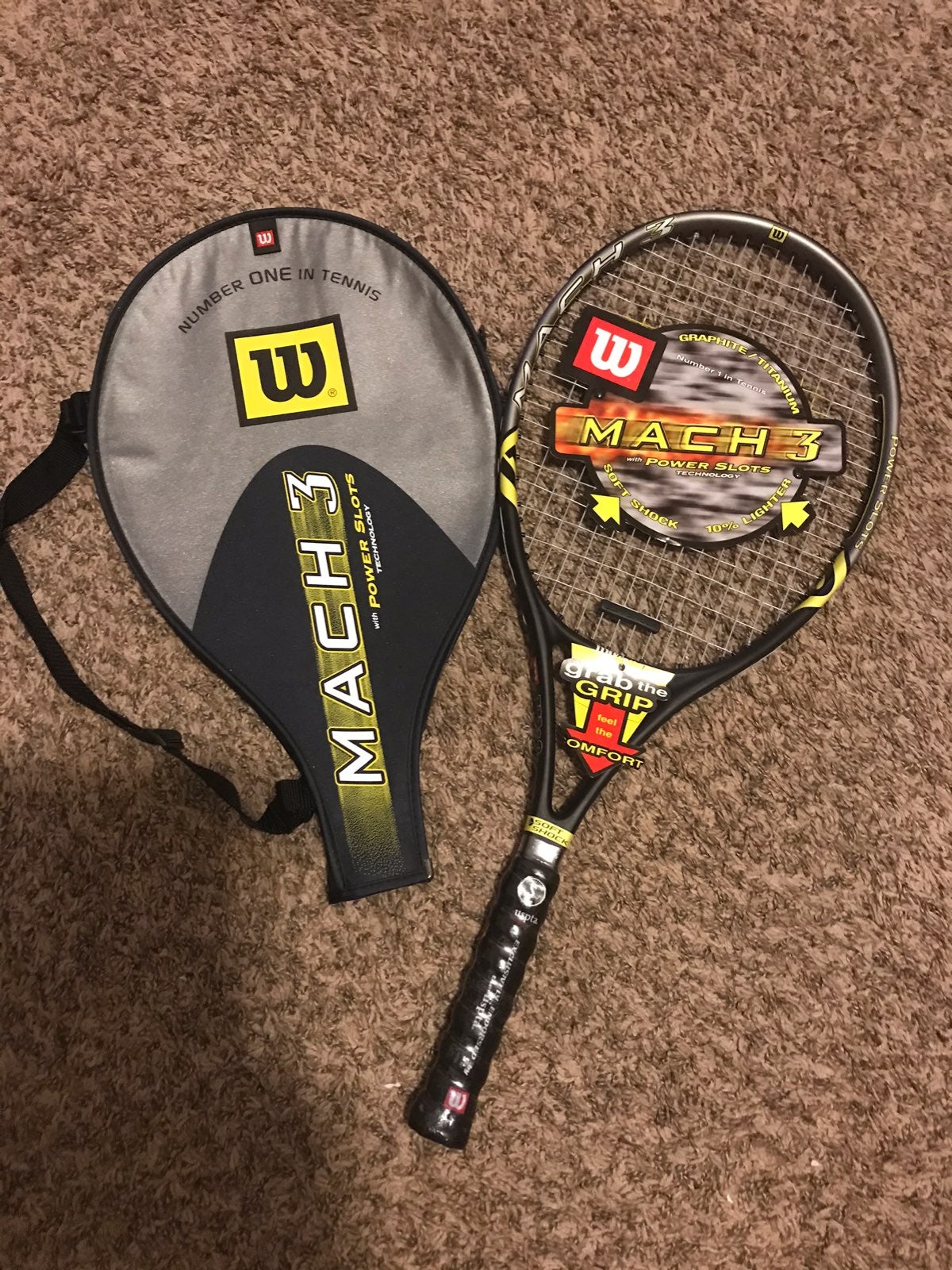 Wilson Mach 3 Graphite/ Titanium Racket
