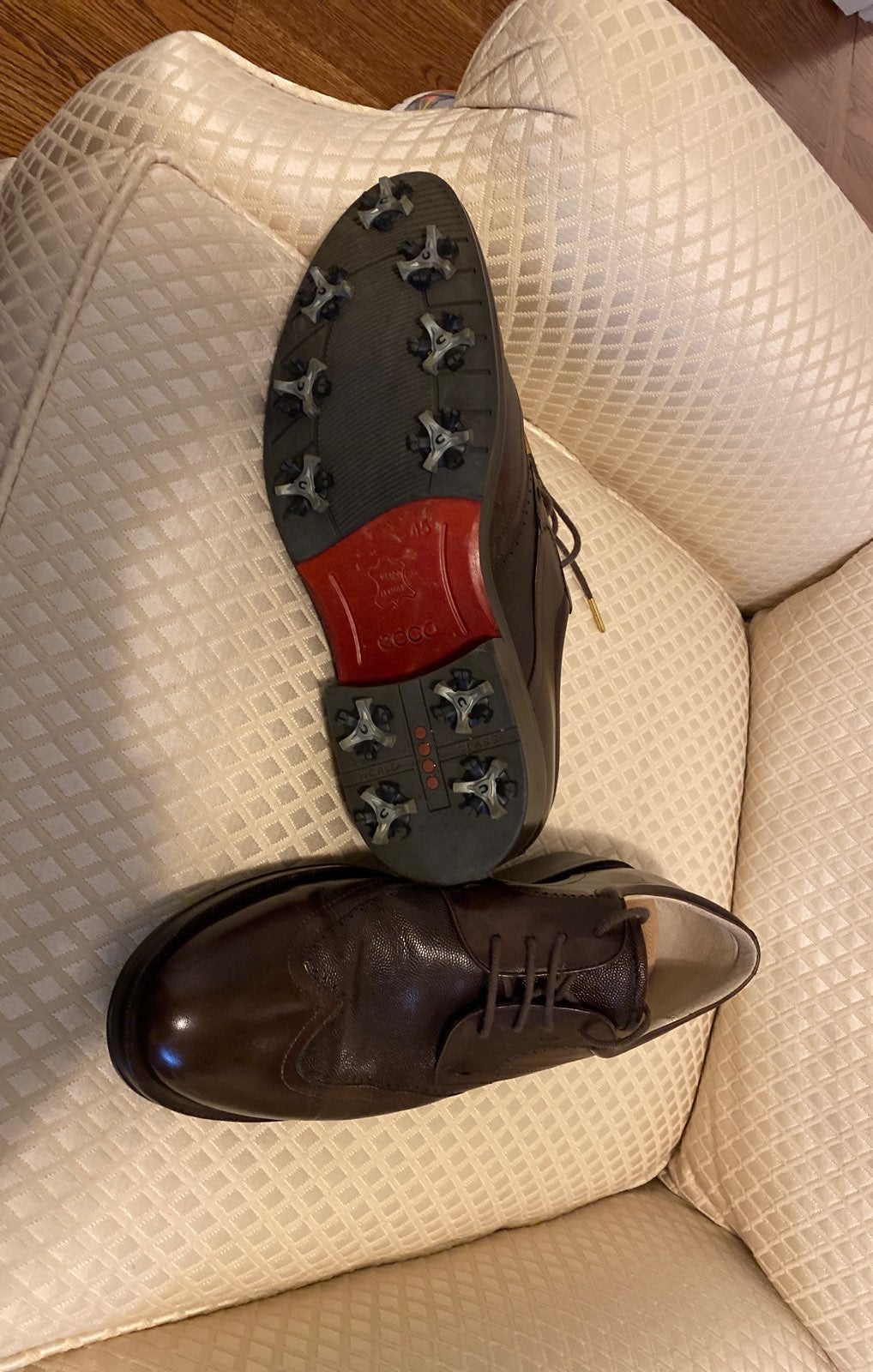 ECCO Hydromax Dress Golf Shoes sz 45/11