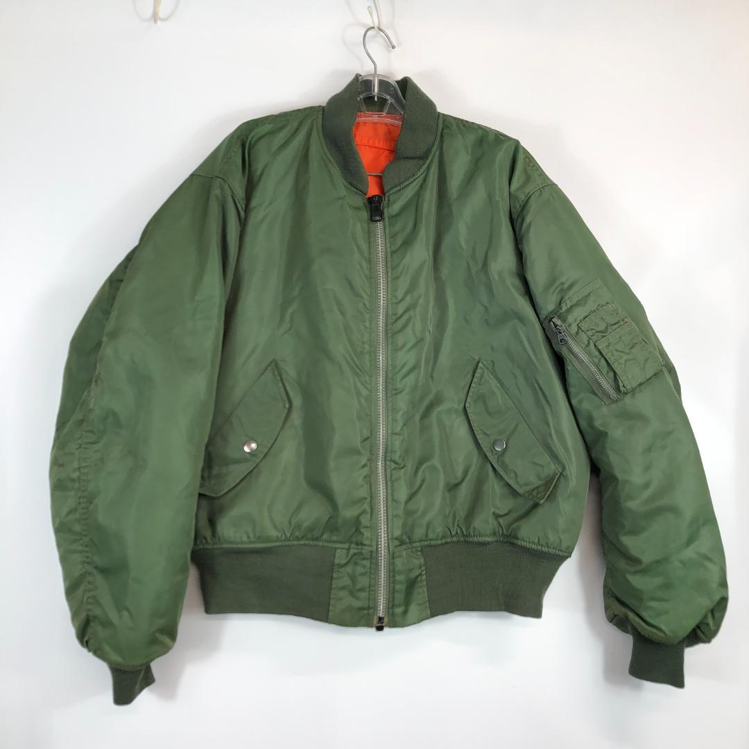 PRACT MA-1 Flight Jacket Reversible 90s