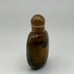 Vintage Beijing Glass Snuff Bottle Imitating Shadow Agate