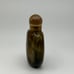 Vintage Beijing Glass Snuff Bottle Imitating Shadow Agate