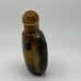 Vintage Beijing Glass Snuff Bottle Imitating Shadow Agate