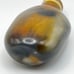 Vintage Beijing Glass Snuff Bottle Imitating Shadow Agate