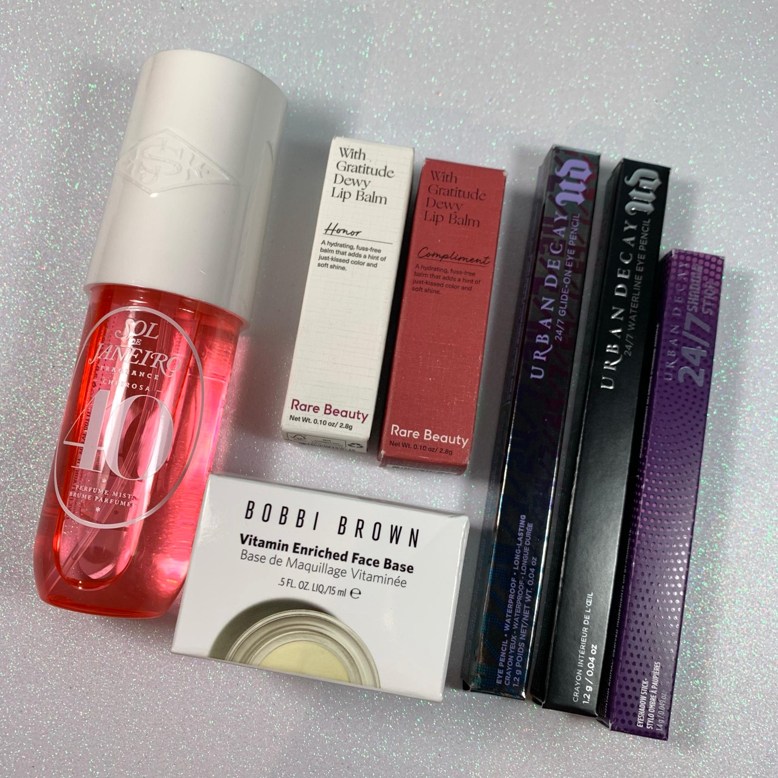 Makeup Bundle of 7: Sol De Janeiro, Rare Beauty, Urban Decay, & Bobbi Brown BNIB