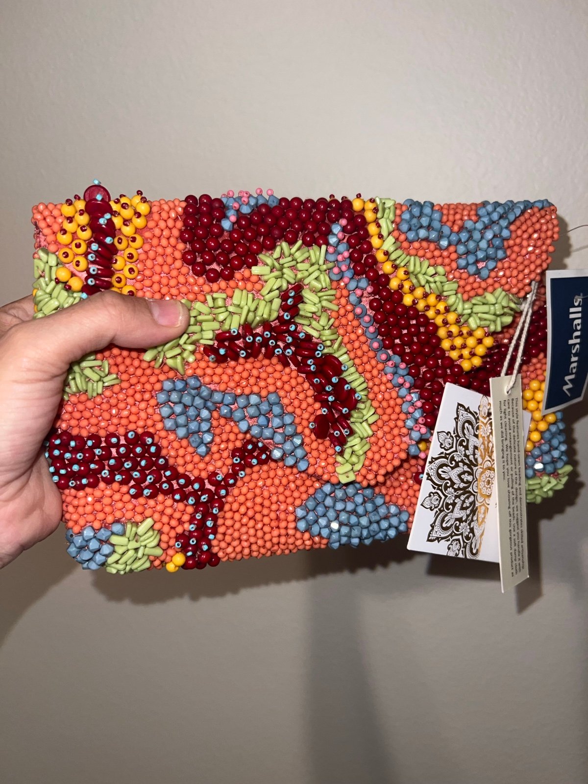 Beaded bag of India