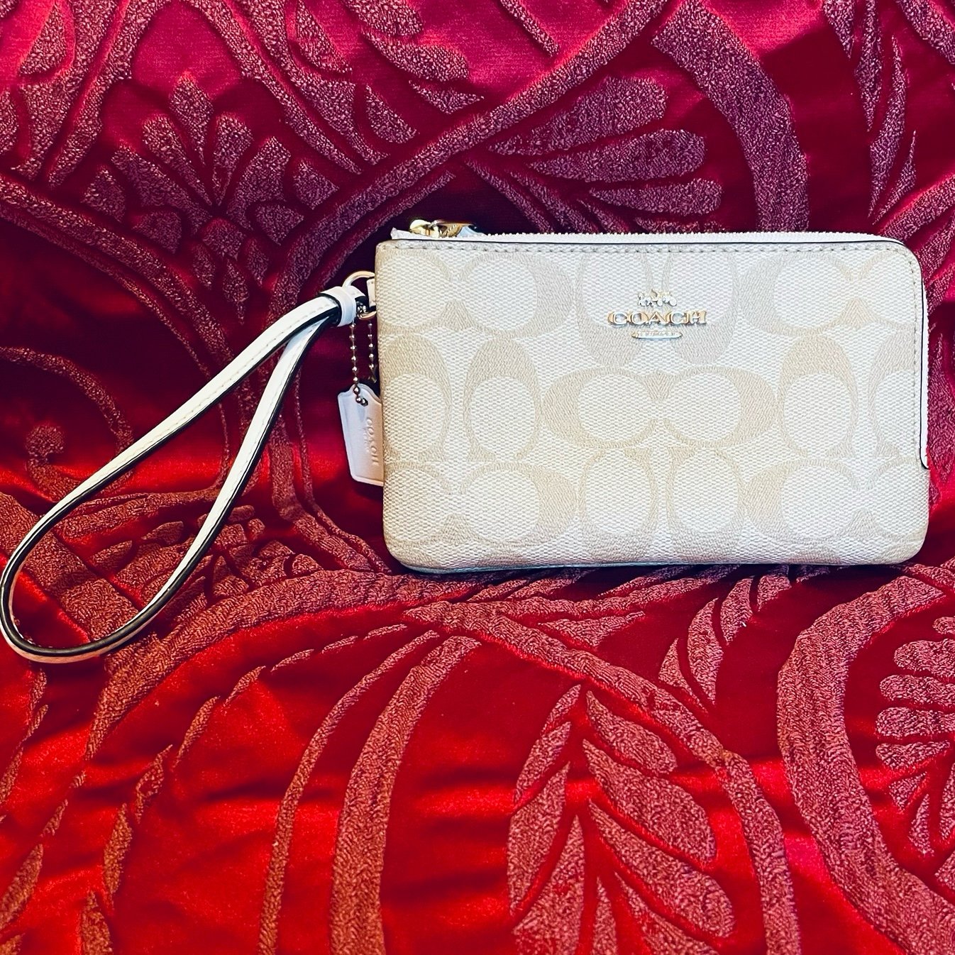Classic Coach Wristlet Wallet