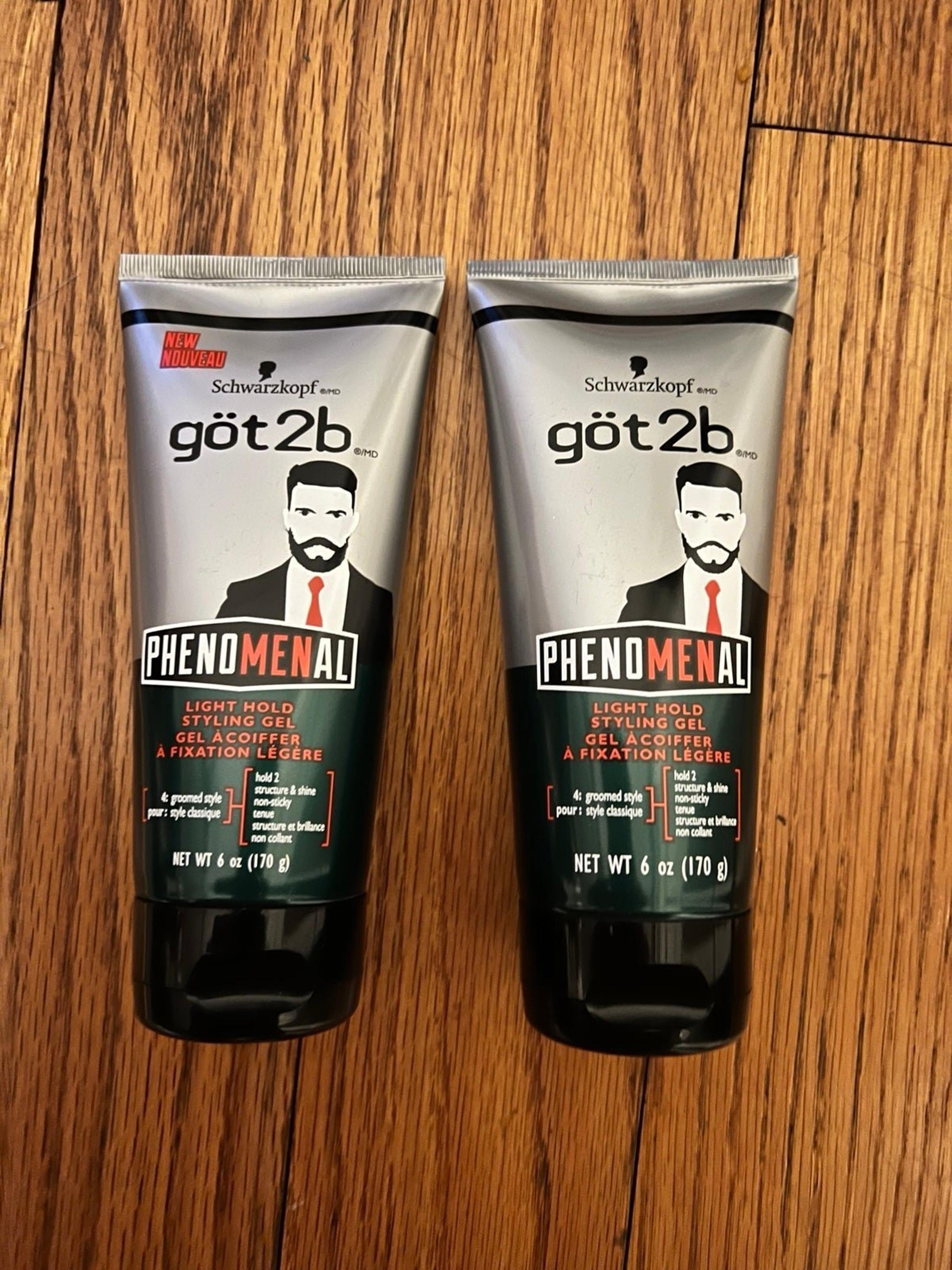 Got2b Phenomenal Light Hold Styling gel Schwarzkopf Men