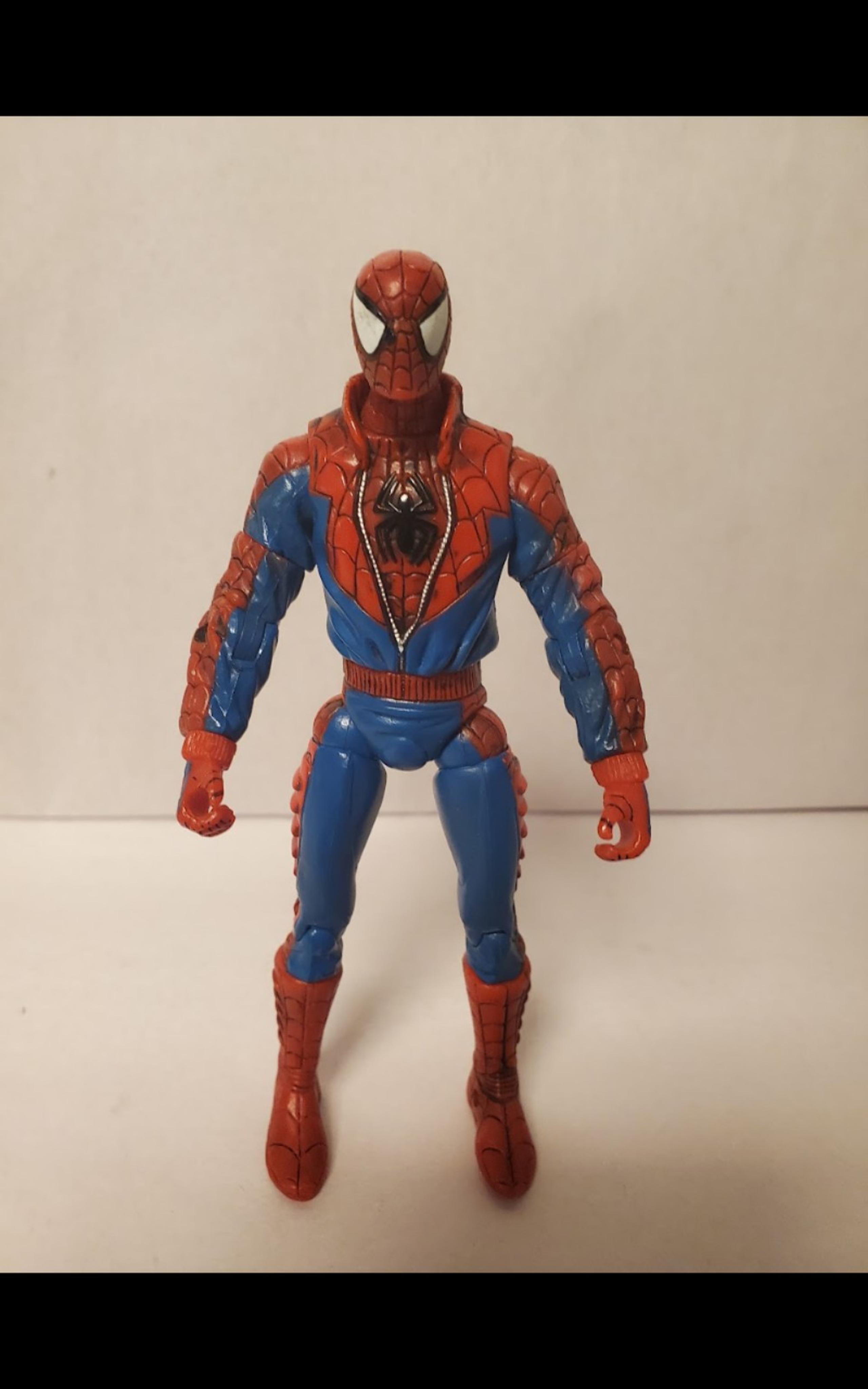 Rare 2006 Marvel Spider-Man with Track Jacket 6 inch Action Figure Toybiz