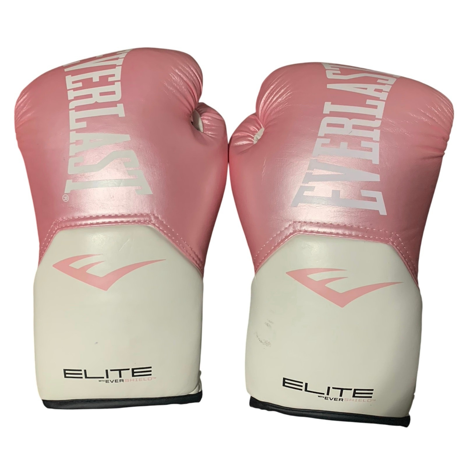 Everlast Elite Evershield Women’s Pink Boxing Gloves Size Medium