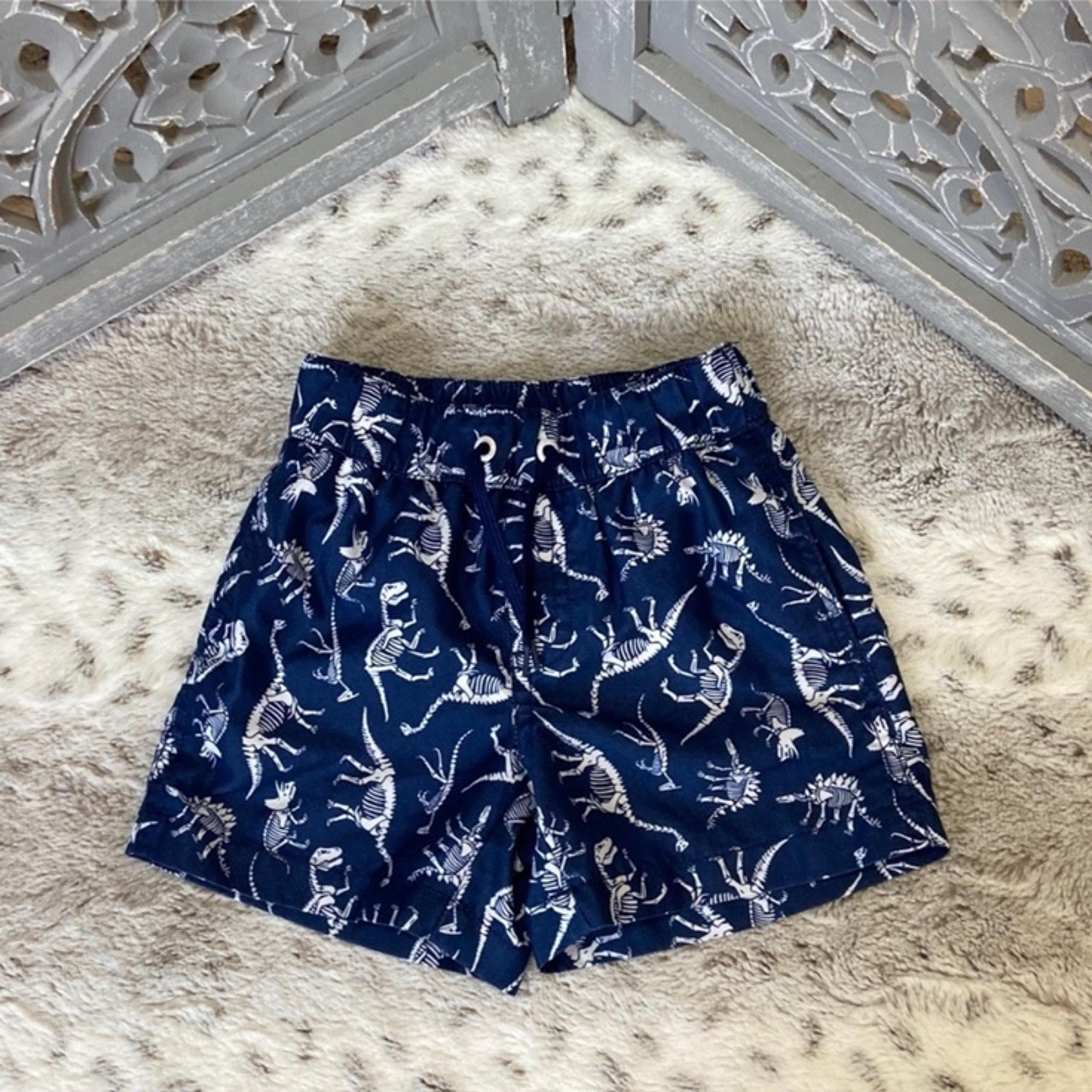 Crazy 8 swim trunks boys size 18-24 months dinosaurs beach pool party summer