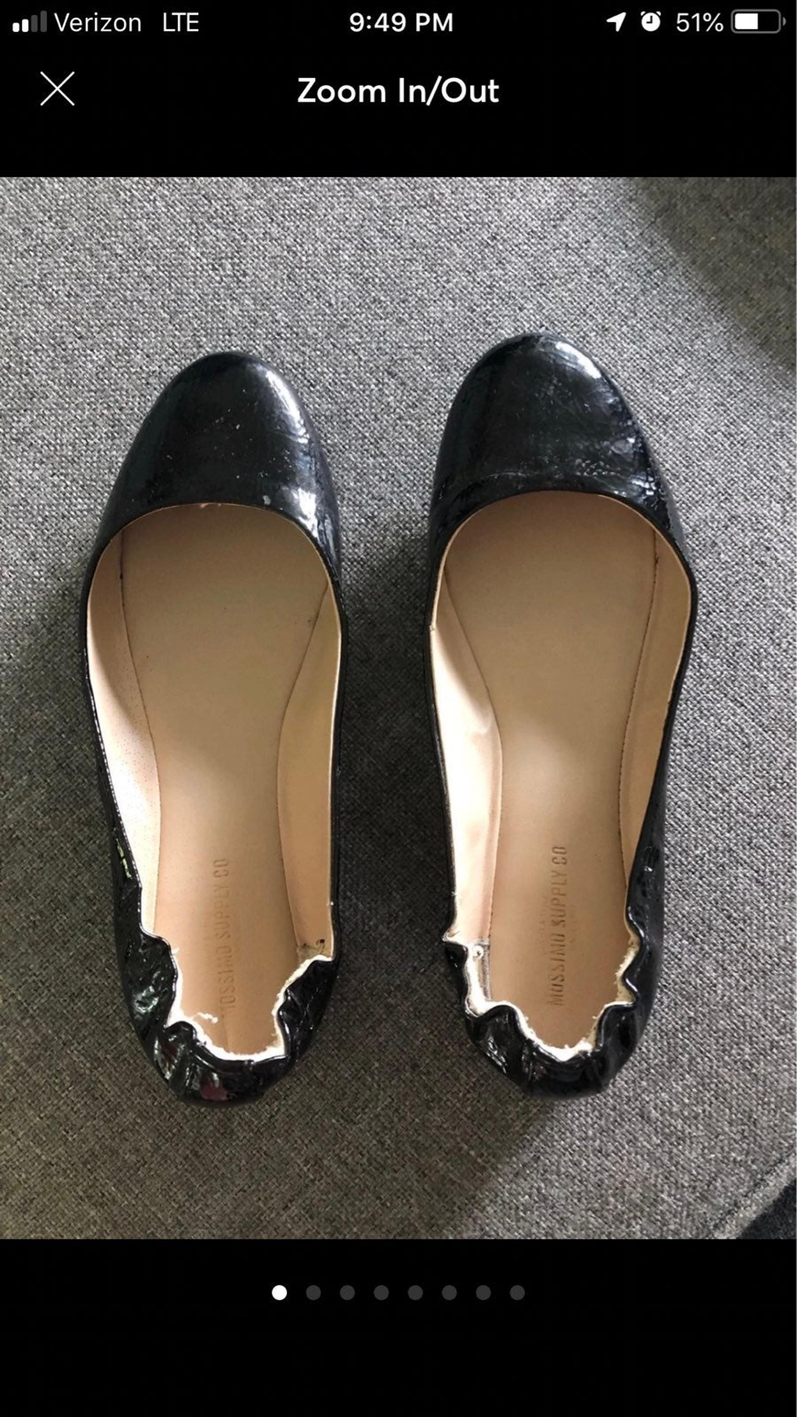 Mossimo Supply Co. Black dress shoes 8