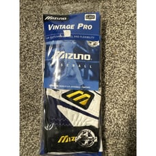 Mizuno Baseball Batting Gloves Adult X-Large New Vintage Pair XL White Blue Nice