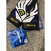 Mizuno Baseball Batting Gloves Adult X-Large New Vintage Pair XL White Blue Nice
