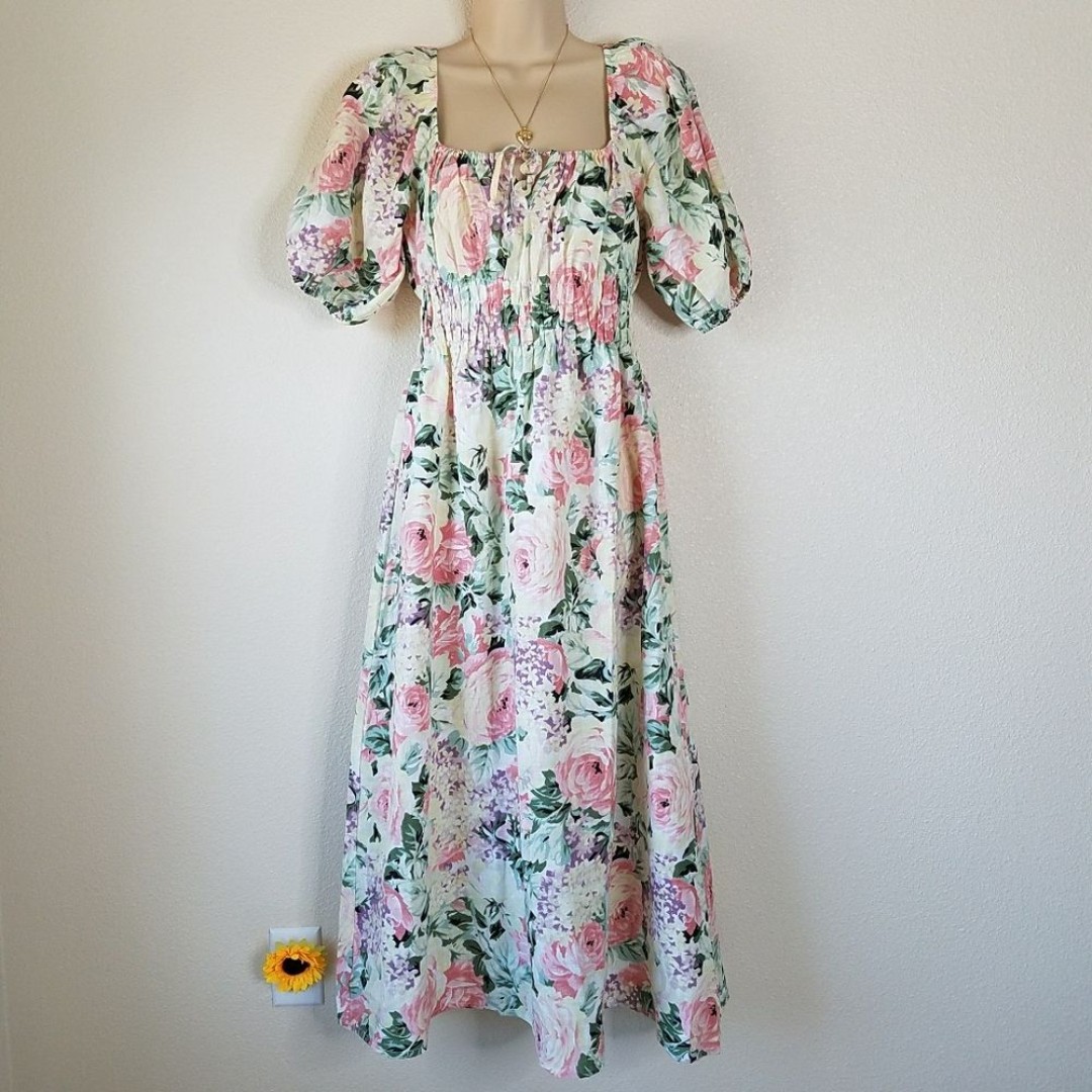 Faithfull the Brand Maurelle Linen Dress