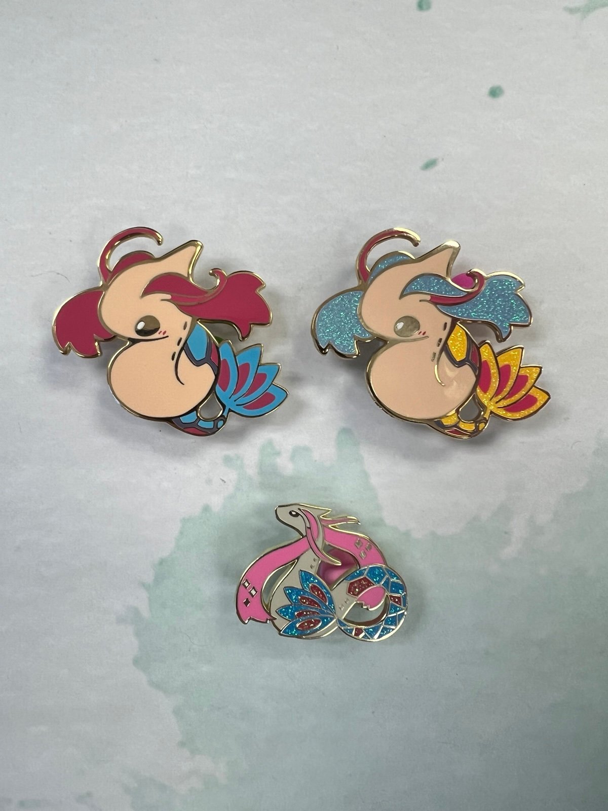 Milotic pins
