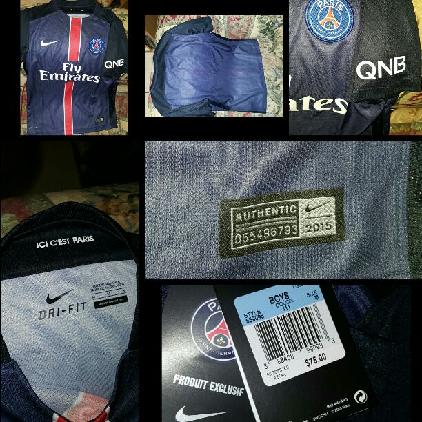 NikeparissaintGermain boy jersey medium