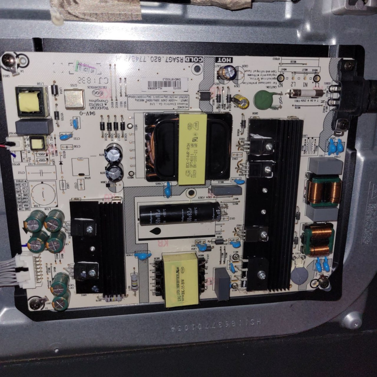 Hisense 55R6E Complete LED TV Repair Parts Kit