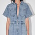 ZARA ZW FULL LENGTH DENIM JUMPSUIT