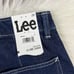 Lee Women's Size 29 Dark Wash High Rise A Line Cargo Denim Jeans Wide Leg