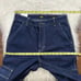 Lee Women's Size 29 Dark Wash High Rise A Line Cargo Denim Jeans Wide Leg