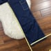 Lee Women's Size 29 Dark Wash High Rise A Line Cargo Denim Jeans Wide Leg