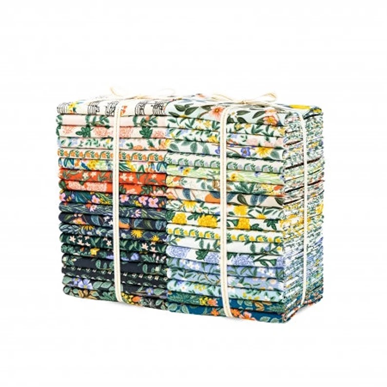 BRAMBLE - 36- Piece Fat Quarter Bundle - Floral Cotton Fabric