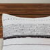 Black and White King Boho 3-Piece Striped Cotton Duvet Set