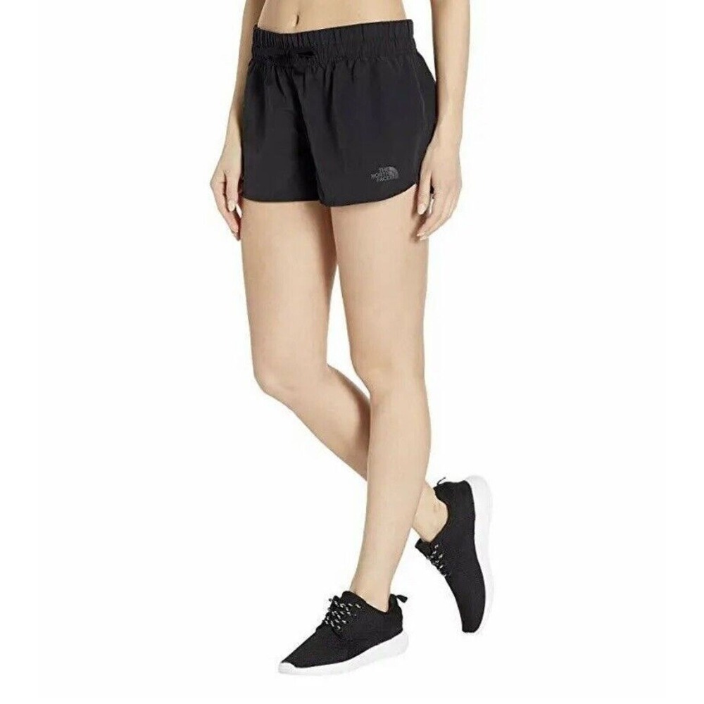 The North Face Women's Class V Mini Shorts Size S Black Drawstring Pocket New